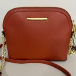 Steve Madden  BMARILYN Crossbody Bag Persimmon Domed Purse Chain Strap Photo 1