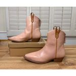 Free People We The Free  Wesley Ankle Boots Pink Rose Leather Size 9 US 39 EU NIB Photo 2