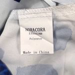 NWT Noracora Blue & White Scalloped V Photo 6