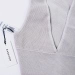 Aritzia Babaton Sculpt Knit Deep V-Neck Cropped Top Photo 3