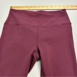 prAna  Mindset Classic High Rise 7/8 Leggings In Fig UPF 50 Size Large Photo 4