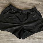 Athleta  Black High Waist Shorts Relaxed Fit Photo 2
