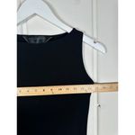 Norma Kamali Black Jersey Tank Midi Dress
Size XS Sleeveless Minimalist LBD Photo 4