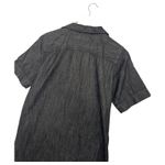 Lauren Ralph Lauren Shirt Dress Womens Small Black Petite Chambray Denim Pockets Photo 13