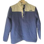 Magellan outdoors MAGELLAN Mens Womens Blue Wht CLASSIC FIT CAMPFIRE QUILTED Pullover Size Medium Photo 2