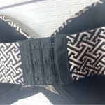 Adrienne Vittadini Black & Cream Geometric Padded Underwire T-Shirt Bra Size 38C Photo 7