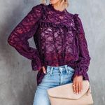 VICI  | Rosa Velvet Lace Babydoll Top Photo 0