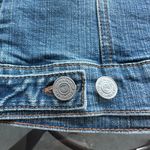 Nine West Vintage Denim Jean Jacket in Blue Dark/Light Wash - Small Photo 11