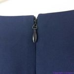 Eloquii NEW navy blue Puff Sleeve Sheath belted Dress, 20 Photo 11