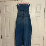 Pilcro Anthropologie  The Madi Front-Slit Denim Dress Photo 3