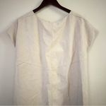 Free People  Sawyer Vegan Suede Mini Dress Size Large Beige Open Back Photo 3