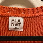 Planet By Lauren G Pima Cotton Cable Car Wash Crewneck Sweater One Size Fits All Photo 3