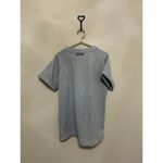 Lysse  Shirt Women's Size XS Thick Heavyweight Top Gray Patterned Side Zip Blouse Photo 7