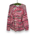 Lou & grey Lou and Gray Wool Blend Oversized Knit Sweater Womens XL Pink Photo 1