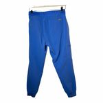 FIGS Zamora Small Blue Jogger Scrub Pants S/P Womens Medical Uniform Petite Photo 1