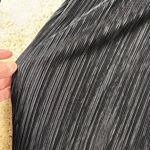 Anne Klein  Black Pleated Wide Leg Jumpsuit Sleeveless Tie Waist Size 10 Photo 2