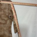 Bisou Bisou Fishnet Large Top Tunic Dyed Fairy Grunge Knit Coverup Beach Retro Photo 4