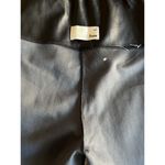 Wilfred Vegan Leather Leggings Black Pants Stretchy Sculpts High Rise Small EUC Photo 5