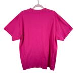 Savannah Georgia Embroidered Flower 100% Cotton Pink Short Sleeve T Photo 1