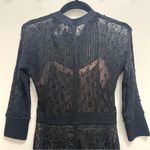 Beguile Byron Lars Anthropologie Mona Knit Dress Long Sleeve Black Size 0 Photo 10