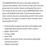 Birkenstock  Black Florida 3-Strap Sandals Size 39 Photo 11