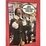 Ripple Junction  Christmas ELF Short Sleeve Shirt Size Large Movie Elf‎ Santa Red Photo 1