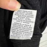 Magaschoni  Black Ribbed Sleeveless Sweater Dress Size XL Photo 4