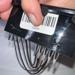 G by Gennaro Gothic Dark Jewel And Chain Dual Hair Combs Black Photo 2