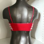 Source Unknown Woman’s red and white sports bra size small (brand unknown, fits like small) Photo 7