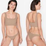 Free People  Aila Blue Oceania Bikini Bottom Size Large NWT $99 Photo 9