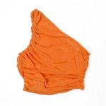 LIONESS  Orange One-Shoulder Top Photo 1