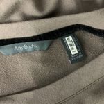 AnyBody Sweater XS Brown Crewneck Pullover Cozy‎ Fall Winter Minimal Photo 3