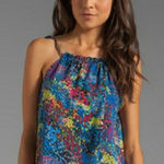 For Love & Lemons  Floral Tank boho Top Size Medium Photo 0