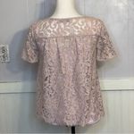 Loft lilac lace top with matching undershirt • Photo 4