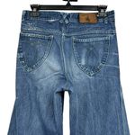 Seattle Blues Vintage Wide Leg Distressed Jeans 90s Y2K Grunge Workwear Denim 29 Blue Photo 9