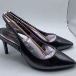 Karl Lagerfeld NWB   Rosalyn Slingback Pump dark slate snake print 9.5 M EU 40.5 Photo 6