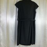 Tahari  Belted Pinstripe Blazer Dress 10P Photo 1