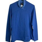 Patagonia Worn Wear Wrap Neck Pullover Blue Large Womens Outdoors Fleece Knit Photo 0