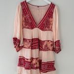 Free People My Love Mini Dress In Tea Combo Photo 3