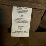 Vince  Classic Crop Chino pants olive army green women's 28 Dark Willow wash Photo 5