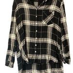 Lovestitch  Womens Plaid Long Sleeve Button Up Shirt NWOT Photo 0