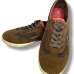 Keds  Ortholite Womens Leather Tan/Pink (Suede) & Canvas Size 9.5M Photo 0