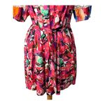 French Connection  Isadora Patch Poplin Dress Mini Puff‎ Sleeve Size Medium NWT Photo 6