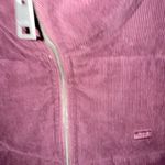 Levi's  Deep maroon cranberry Zoe corduroy Puffer Jacket size Small Photo 2