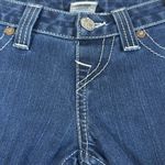 True Religion  Denim Blue Jeggings Skinny Low Rise Jeans Pullon Size 26 EUC #2509 Photo 3