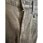 Hudson  Jeans Womens 28 Black Coated Noa Stellar High Rise Straight Crop Denim Photo 7