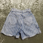 Free People We The Free Dogtown Cut Off Striped Shorts Photo 5