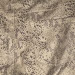 Tribal Pants Womens 4 Light Tan Snake Print Skinny Animal Pattern Stretch New Photo 2