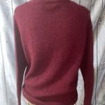 Jantzen Vintage Burgundy Wool Sweater size Medium Photo 8