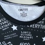 On Fire NWT T-shirt Dress Faith sayings Photo 5